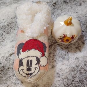 Disney Mickey, Holiday Women's Slipper Socks,